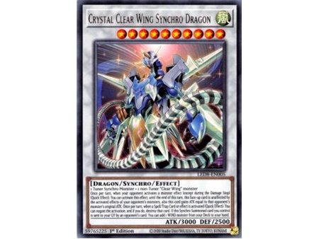Crystal Clear Wing Synchro Dragon (Ultra Rare)