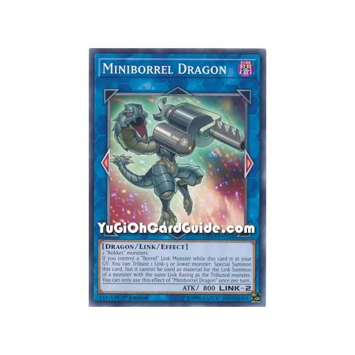 Miniborrel Dragon (Common) – 2019 Gold Sarcophagus Mega Pack | Carta YUGIOH en México