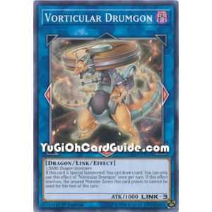 Vorticular Drumgon (Common) – 2019 Gold Sarcophagus Mega Pack | Carta YUGIOH en México