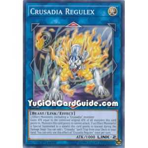 Crusadia Regulux (Common) – 2019 Gold Sarcophagus Mega Pack | Carta YUGIOH en México