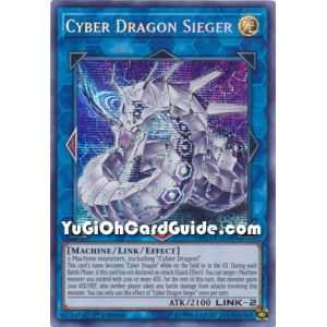 Cyber Dragon Sieger (Prismatic Secret Rare) – 2019 Gold Sarcophagus Mega Pack | Carta YUGIOH en México