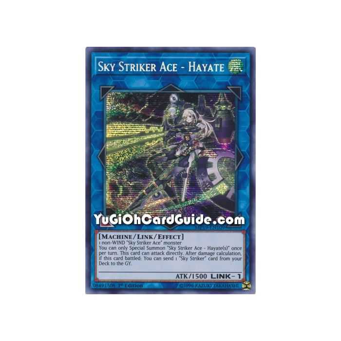 Sky Striker Ace - Hayate (Prismatic Secret Rare) – 2019 Gold Sarcophagus Mega Pack | Carta YUGIOH en México
