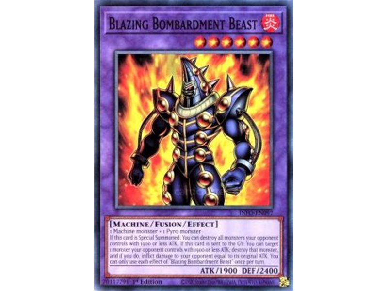 Blazing Bombardment Beast (Common)