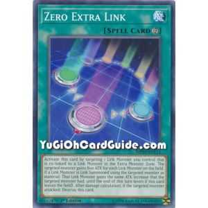 Zero Extra Link (Common) – 2019 Gold Sarcophagus Mega Pack | Carta YUGIOH en México