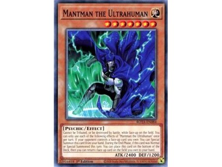 Mantman the Ultrahuman (Common)