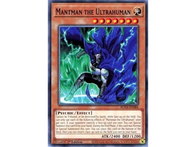 Mantman the Ultrahuman (Common)