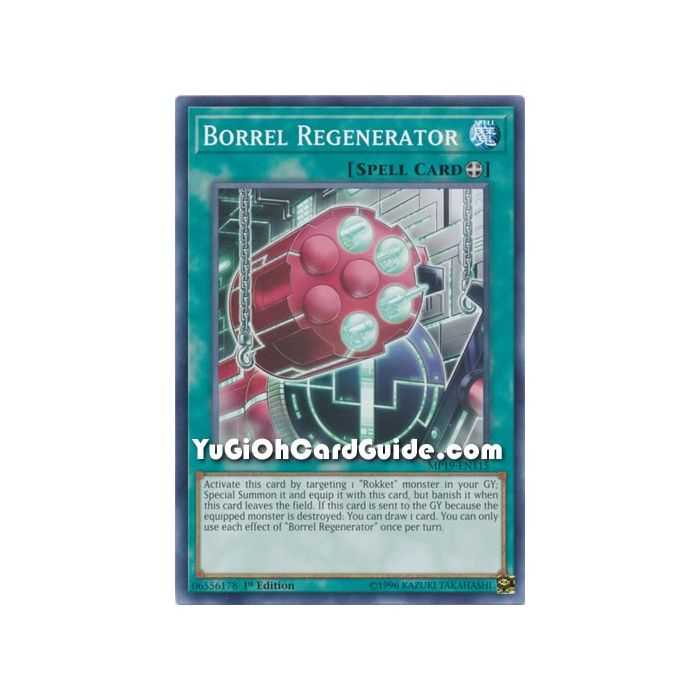 Borrel Regenerator (Common) – 2019 Gold Sarcophagus Mega Pack | Carta YUGIOH en México
