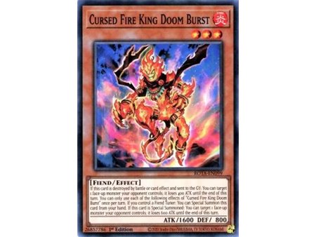 Cursed Fire King Doom Burst (Common)