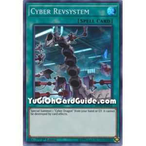 Cyber Revsystem (Super Rare) – 2019 Gold Sarcophagus Mega Pack | Carta YUGIOH en México