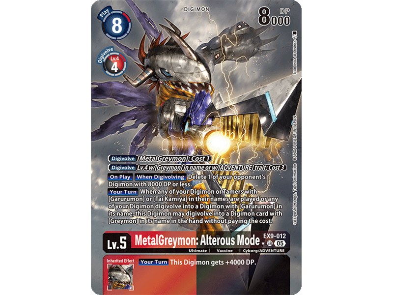 MetalGreymon: Alterous Mode (Alternate Art)