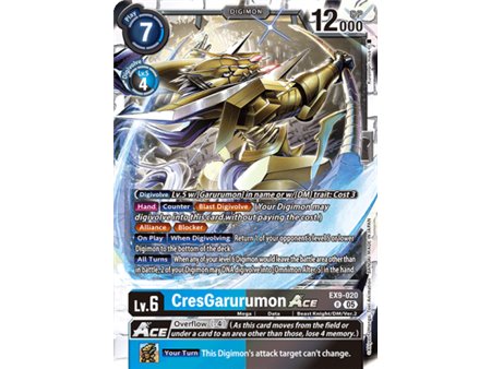 CresGarurumon ACE (Rare)
