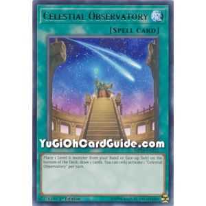 Celestial Observatory (Rare) – 2019 Gold Sarcophagus Mega Pack | Carta YUGIOH en México