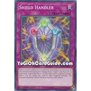 Shield Handler (Common) – 2019 Gold Sarcophagus Mega Pack | Carta YUGIOH en México