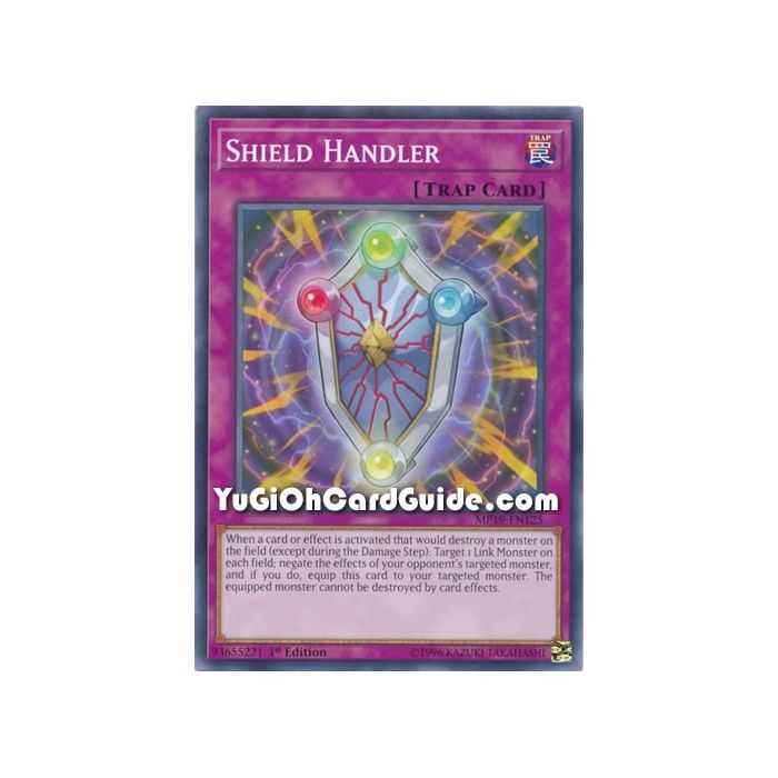 Shield Handler (Common) – 2019 Gold Sarcophagus Mega Pack | Carta YUGIOH en México