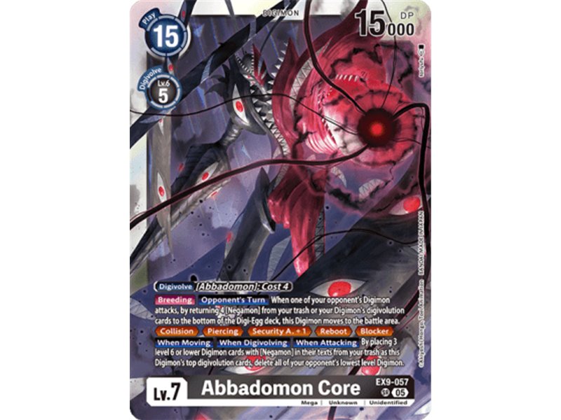 Abbadomon Core (Super Rare)
