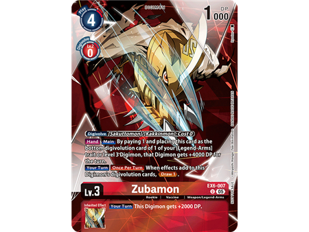 Zubamon (Versus Monster Legend Pack 2025)