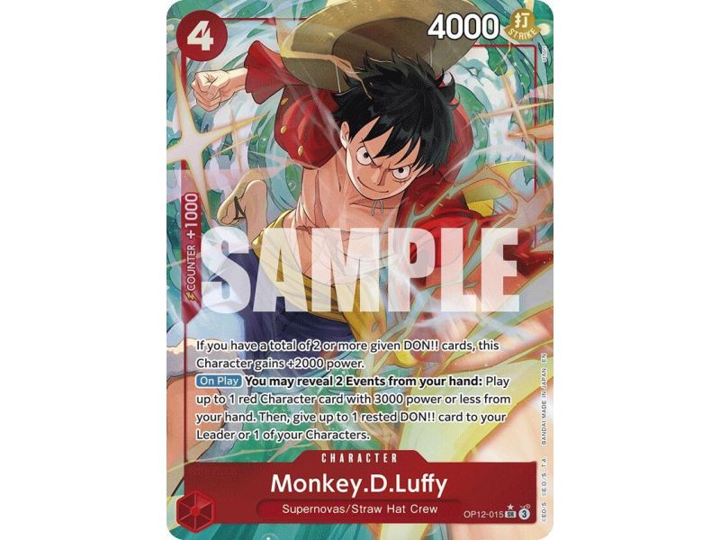 Monkey.D.Luffy (Alternate Art) – OP12 Legacy of the Master | Carta ONE PIECE en México