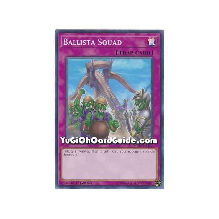 Ballista Squad (Common) – 2019 Gold Sarcophagus Mega Pack | Carta YUGIOH en México