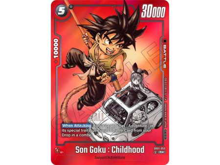 Son Goku : Childhood (Promo) (Limited Pack MANGA Version 01)