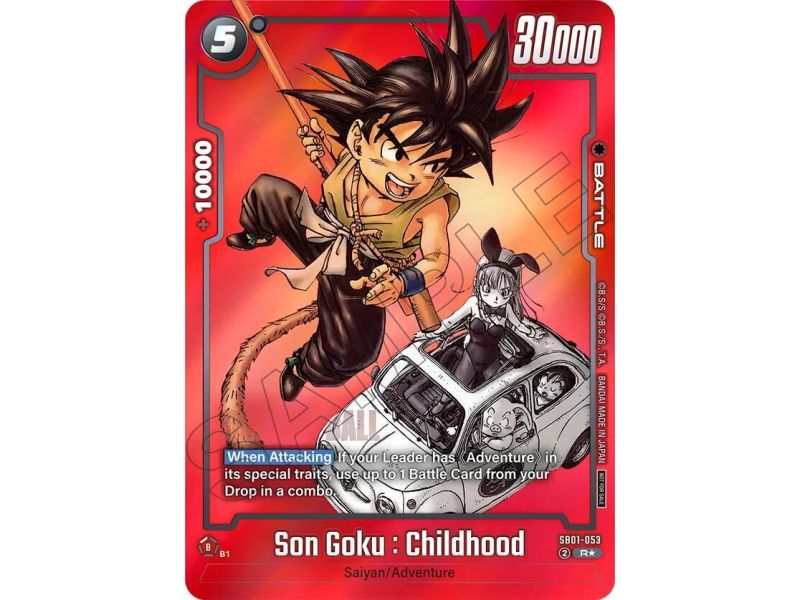Son Goku : Childhood (Promo) (Limited Pack MANGA Version 01)