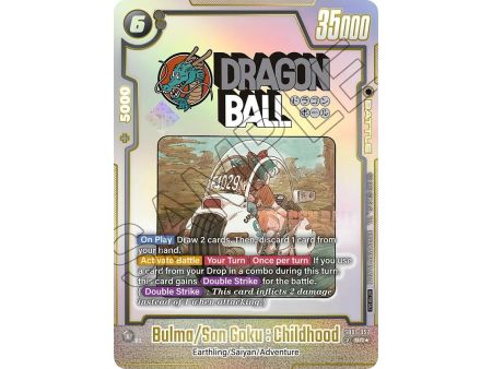 Bulma/Son Goku : Childhood (Promo) (Championship Promos)