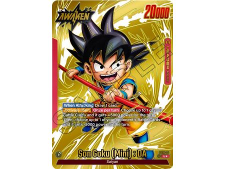 Son Goku (Mini) : DA (Promo) (GOLD) (Championship Promos)