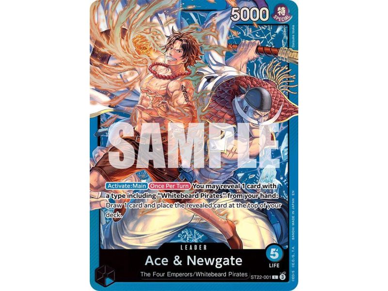 Ace & Newgate (Leader) – ONE PIECE DECKS | Carta ONE PIECE en México