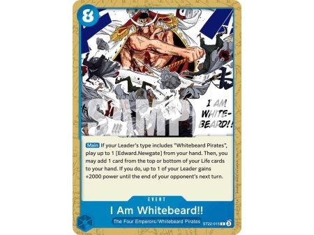 I Am Whitebeard!! (Common) – ONE PIECE DECKS | Carta ONE PIECE en México