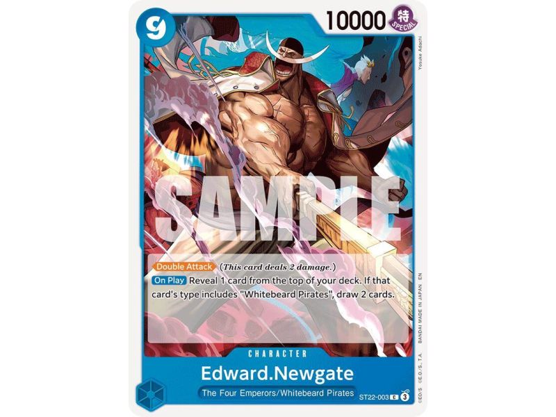 Edward.Newgate (Common) – ONE PIECE DECKS | Carta ONE PIECE en México