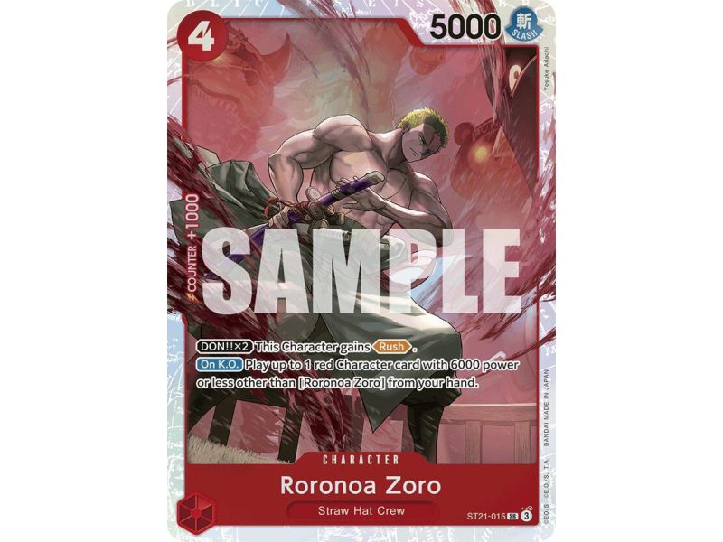 Roronoa Zoro (Super Rare) – ONE PIECE DECKS | Carta ONE PIECE en México