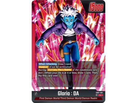 Glorio : DA (Leader) – FB07 Wish for Shenron | Carta DRAGON BALL en México