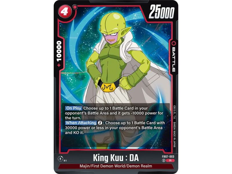 King Kuu : DA (Rare) – FB07 Wish for Shenron | Carta DRAGON BALL en México