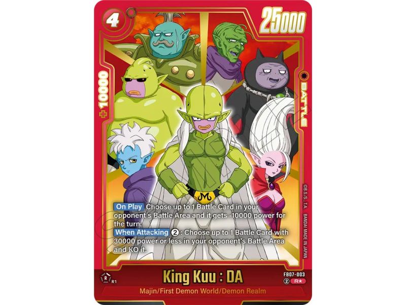 King Kuu : DA (Alternate Art) – FB07 Wish for Shenron | Carta DRAGON BALL en México