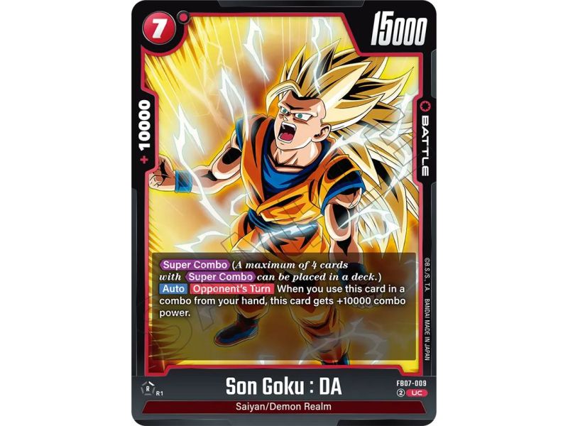 Son Goku : DA (Uncommon) – FB07 Wish for Shenron | Carta DRAGON BALL en México