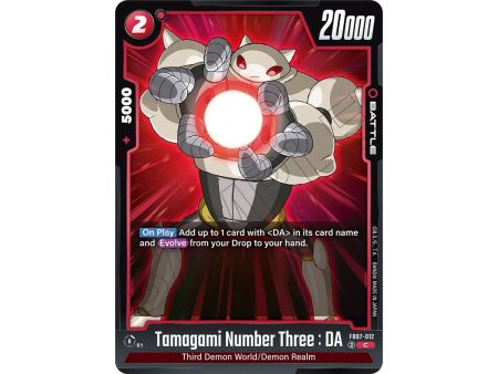 Tamagami Number Three : DA (Common) – FB07 Wish for Shenron | Carta DRAGON BALL en México