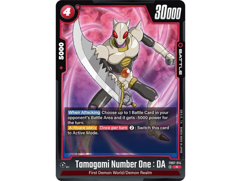 Tamagami Number One : DA (Rare) – FB07 Wish for Shenron | Carta DRAGON BALL en México