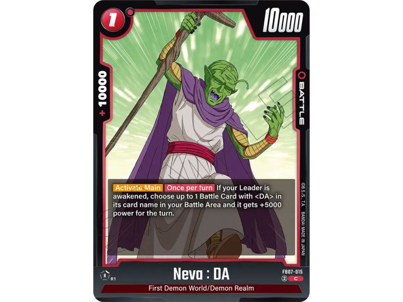 Neva : DA (Common) – FB07 Wish for Shenron | Carta DRAGON BALL en México