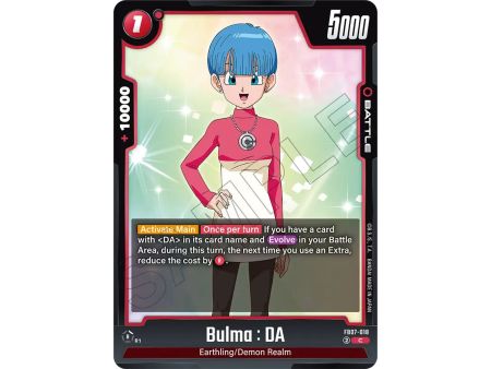 Bulma : DA (Common) – FB07 Wish for Shenron | Carta DRAGON BALL en México