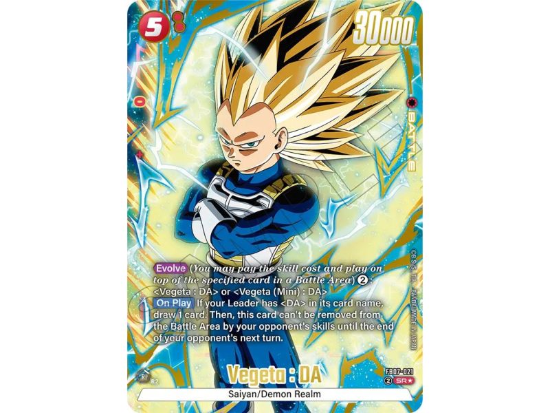 Vegeta : DA (Alternate Art) – FB07 Wish for Shenron | Carta DRAGON BALL en México