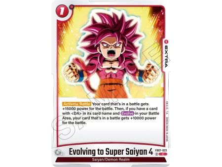 Evolving to Super Saiyan 4 (Common) – FB07 Wish for Shenron | Carta DRAGON BALL en México