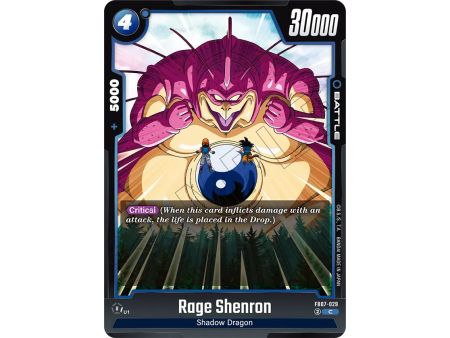 Rage Shenron (Common) – FB07 Wish for Shenron | Carta DRAGON BALL en México