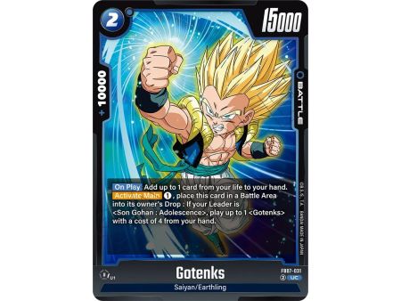 Gotenks (Uncommon) – FB07 Wish for Shenron | Carta DRAGON BALL en México