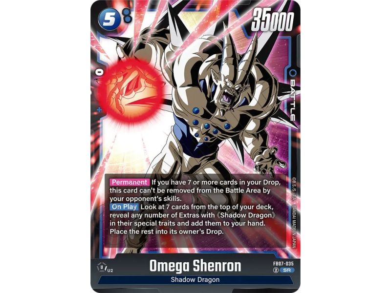 Omega Shenron (Super Rare) – FB07 Wish for Shenron | Carta DRAGON BALL en México