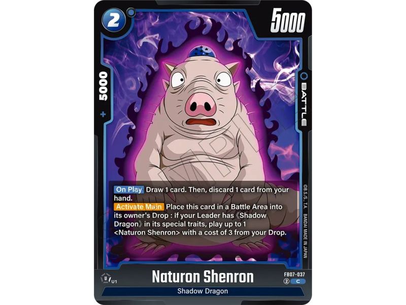 Naturon Shenron (Common) – FB07 Wish for Shenron | Carta DRAGON BALL en México