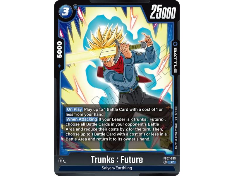 Trunks : Future (Uncommon) – FB07 Wish for Shenron | Carta DRAGON BALL en México