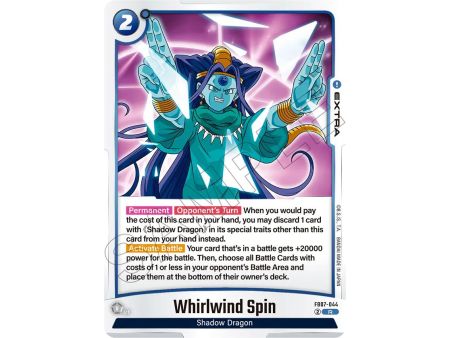 Whirlwind Spin (Rare) – FB07 Wish for Shenron | Carta DRAGON BALL en México
