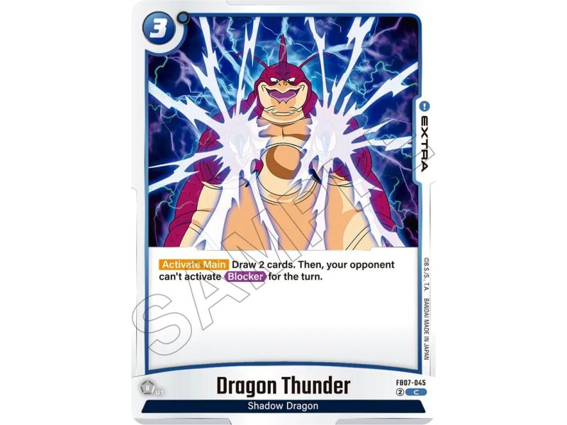 Dragon Thunder (Common) – FB07 Wish for Shenron | Carta DRAGON BALL en México