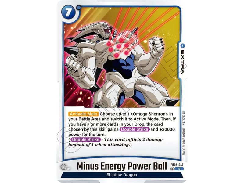 Minus Energy Power Ball (Rare) – FB07 Wish for Shenron | Carta DRAGON BALL en México