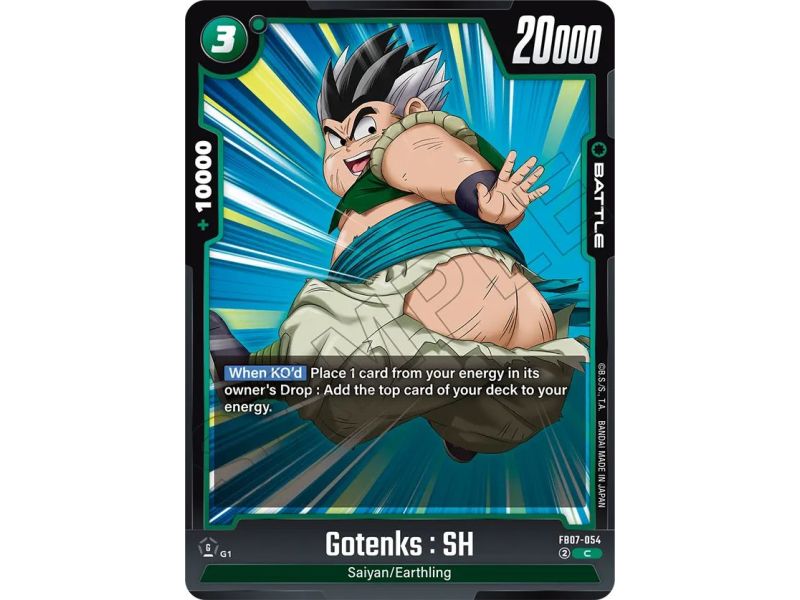 Gotenks : SH (Common) – FB07 Wish for Shenron | Carta DRAGON BALL en México