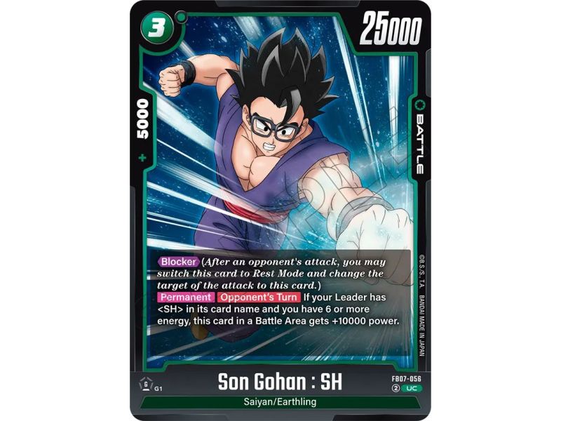 Son Gohan : SH (Uncommon) – FB07 Wish for Shenron | Carta DRAGON BALL en México